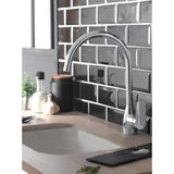 Mitigeur évier KUMIN - Bec tube orientable - Finition chrome - JACOB DELAFON