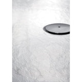 Receveur de douche extra-plat Jacob Delafon IPSO 90x90x3 cm - Blanc Mat Texture Pierre