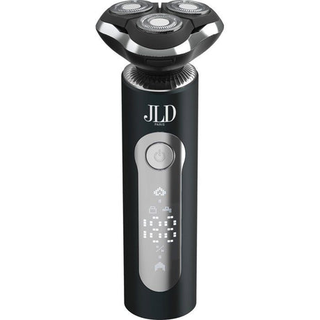 Tondeuse multi-usages - JEAN LOUIS DAVID - KIT GROOMING 4-en-1 - 3 tetes - Ecran digital - Noir