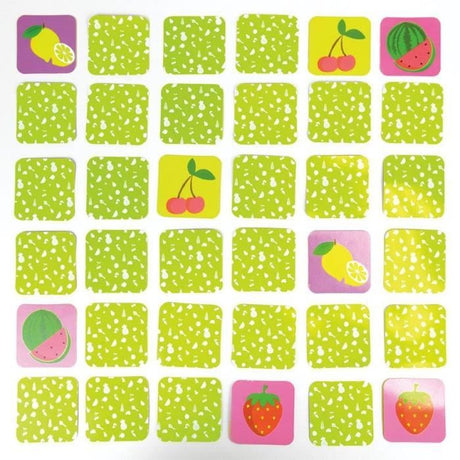 Lot de 18 pochettes surprises - JEMINI - Surprise Market - Peluche fruits ou légumes +/- 10 cm, stickers et cartes mémo