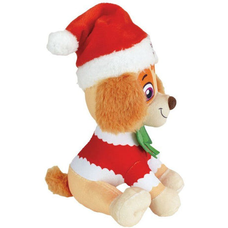 Lot de 3 peluches - Pat'Patrouille - Chase, Stella et Marcus - +/- 17 cm - Version Noël