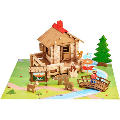 JEUJURA - Construction en bois - La réserve naturelle - 125 pieces - Des 5 ans