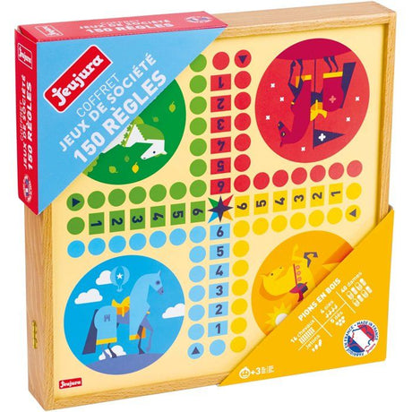Coffret de jeux classiques - JEUJURA - 150 regles - Des 3 ans