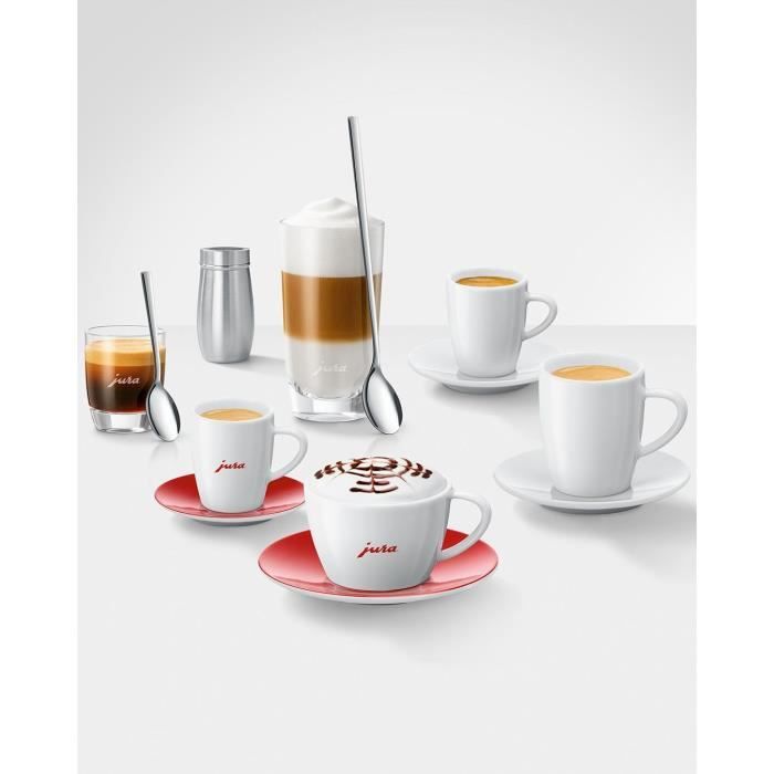 Set de 2 mini Verres a latte JURA Machiato - 220 ml - H10,5 cm