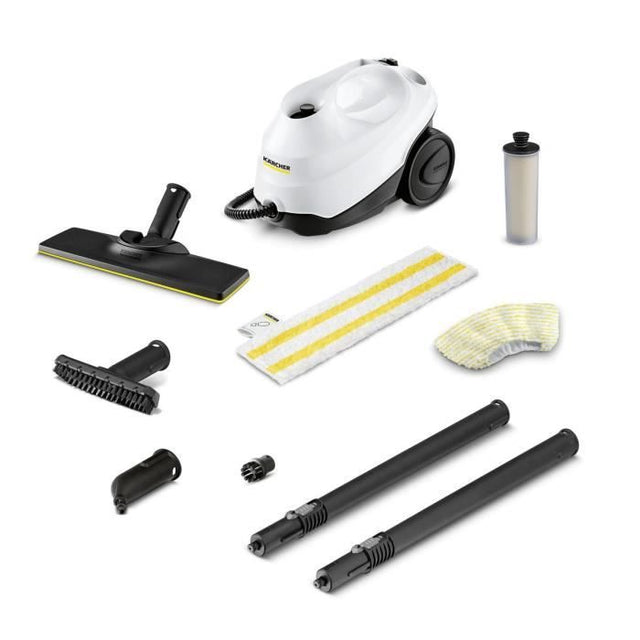 KARCHER SC 3 Easy Fix - Nettoyeur vapeur - 1900 W - 3,5 bars - autonomie illimitée - Elimine jusqu'a 99.99 % des virus bactéries