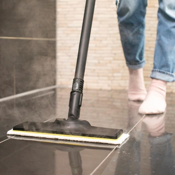 KARCHER SC 3 Easy Fix - Nettoyeur vapeur - 1900 W - 3,5 bars - autonomie illimitée - Elimine jusqu'a 99.99 % des virus bactéries