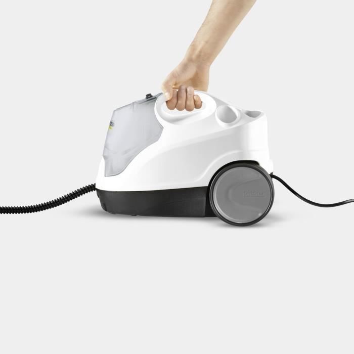 Nettoyeur vapeur SC 4 Easy Fix KARCHER - 2000 W - 3,5 bars, autonomie illimitée, Élimine jusqu'a 99,9 % des virus et