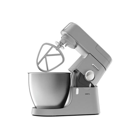Robot pâtissier KENWOOD KVL4110S Chef XL - Bol inox 6,7 L - Kit pâtisserie et blender inclus - mouvement planétaire - silver