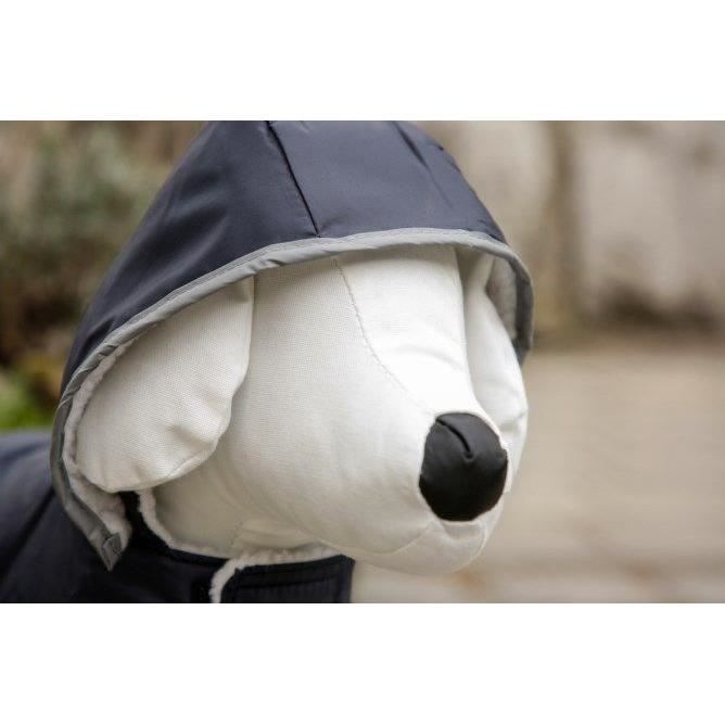 Manteau pour chien - KERBL - TEDDY - 55 cm - Bleu - Imperméable et coupe-vent
