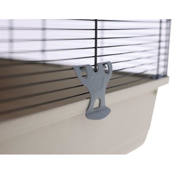 Cage 3 étages pour petits rongeurs 80*45*53 cm -  FLAT NATURE - KERBL