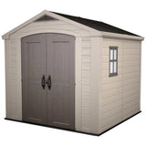 Abri de jardin en résine 6,6 m˛ KETER Sydney 88 Beige et Marron