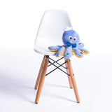BABY EINSTEIN Peluche, doudou, Poulpe marin Toudou Octoplush™ - Bleu, cadeau bébé, interactif, 3M+