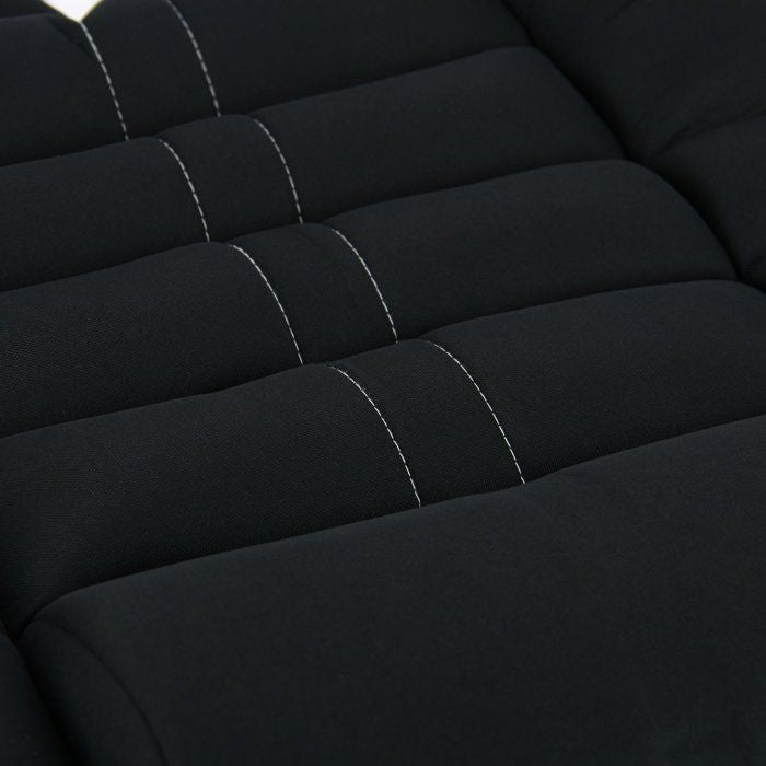 Couvre-siege - KINE TRAVEL - Confort intégral - Noir - Compatible airbags - Mousse haute qualité