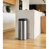 KITCHEN MOVE Poubelle de cuisine automatique - Inox - Argent - 50L ARTIC