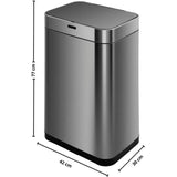 Poubelle de Cuisine Automatique - UPPER - 60 L - Inox Argent - Kitchen Move