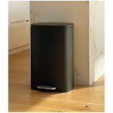 Poubelle de Cuisine a Pédale - ADMIRAL - 50 L - Noir Mat - Kitchen Move