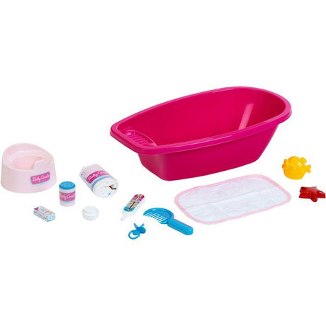 Baignoire Princess Coralie - KLEIN - Grand modele avec accessoires - Rose - Pour enfant des 3 ans