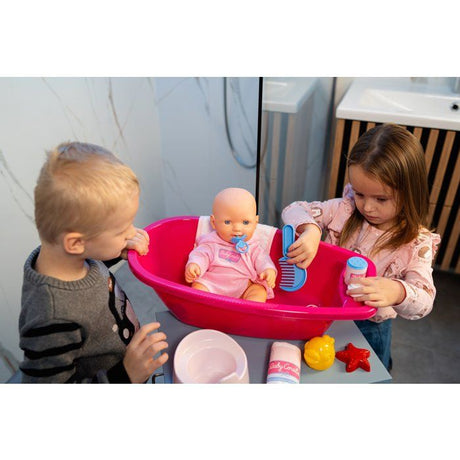 Baignoire Princess Coralie - KLEIN - Grand modele avec accessoires - Rose - Pour enfant des 3 ans