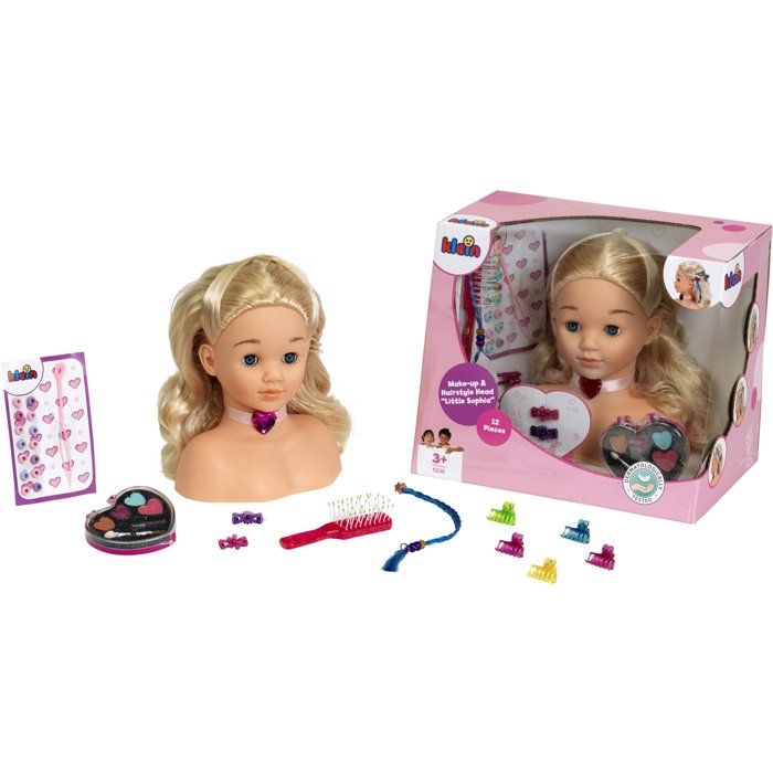 Tete a coiffer et a maquiller Princess Coralie Little Sophia avec accessoires - KLEIN