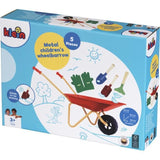Brouette en métal - KLEIN - 7669 - Avec 3 outils et 1 paire de gants - Des 3 ans