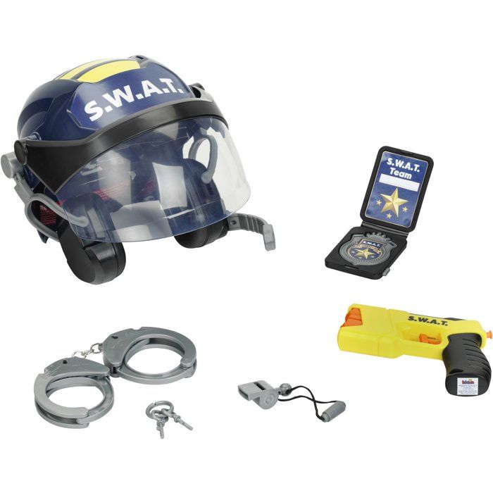 Kit S.W.A.T. - KLEIN - 8841 - Casque, taser a eau, menottes - Déguisement policier - Des 3 ans