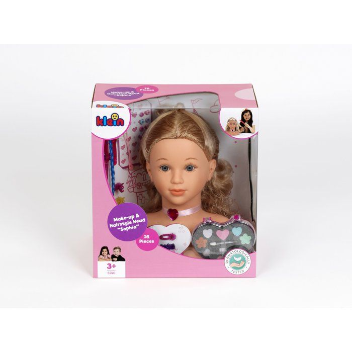 Tete a coiffer et a maquiller Sophia Princess Coralie avec accessoires - KLEIN - 5240