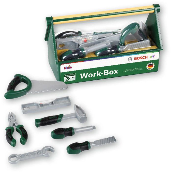 BOSCH - Jouet - Caisse a Outils Profiline pour Enfant