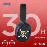 Casque audio supra-auriculaire sans fil  - Konix - One Piece- Bluetooth 5.3 pour smartphones et tablettes - Autonomie 30 h