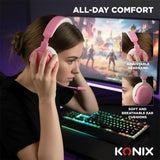 Casque gaming - Filaire - Konix - Nintendo Switch 2, PS5 et Xbox Series X|S - Nexus - Haut-parleurs 40 mm - Microphone - 1,5 m