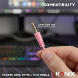 Casque gaming - Filaire - Konix - Nintendo Switch 2, PS5 et Xbox Series X|S - Nexus - Haut-parleurs 40 mm - Microphone - 1,5 m