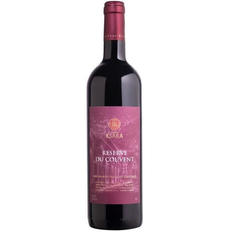 Château Ksara Réserve du Couvent Vallée de la Bekaa - Vin rouge du Liban 2022