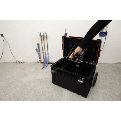 Trolley - KS TOOLS - 850.0381F - Trolley pour caisse a outils - Caisse mobile SCM - Malette outils avec roues