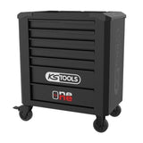 Servante d'atelier - Equipťe - 7 tiroirs - KS Tools - 823.7337F - Noir - Equipťe de 337 outils - Servante one by one