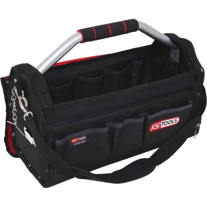 Sacoche porte-outils - KS Tools - SMARTBAG XL - 25L - Tissu ultra résistant - Rouge/Noir