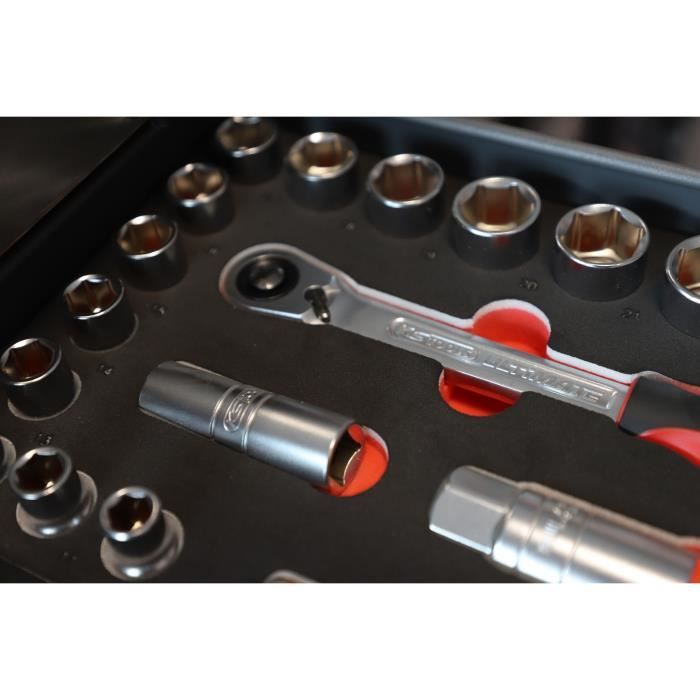 Module - KS TOOLS - 713.1024 - Module de douilles et accessoires Ultimate - 1/2 - 24 pieces