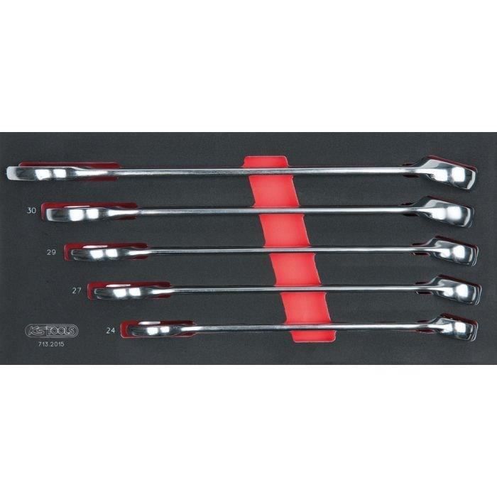 Module - KS TOOLS - 714.0158 - Composition d'outils 3 tiroirs - Pour servante - 158 pieces