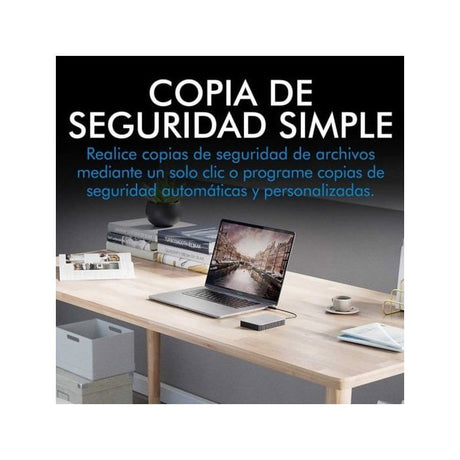 Disque dur externe LaCie Mobile Drive Moon Silver USB-C STLP5000400 - 5To
