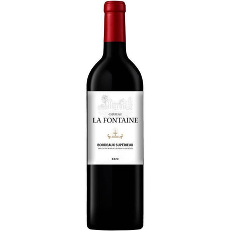 Château La Fontaine 2022 Bordeaux Supérieur - Vin rouge de Bordeaux - Bio