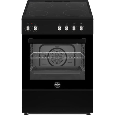 Cuisiniere vitrocéramique BERTAZZONI LA GERMANIA CD2VN - 4 foyers - 3315 W - 60 cm - Noir
