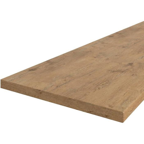 Plan de travail LANCELOT - Décor chene - L 180 x P 60  x H 3 cm