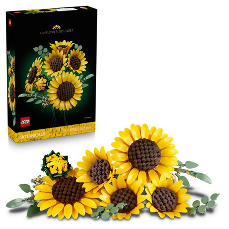 LEGO Botanicals 11502 Le Bouquet de Tournesols - Set de Fleurs Artificielles pour Adulte