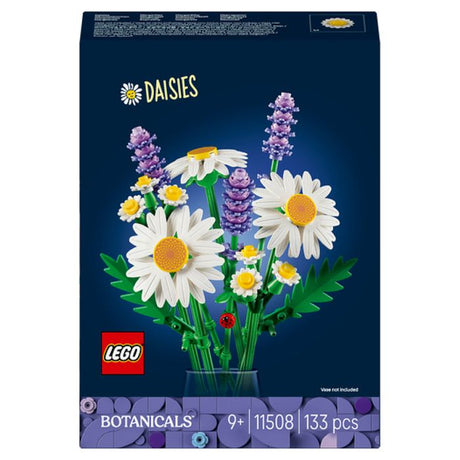 LEGO Botanicals 11508 Marguerites - Set de Bouquet Artificiel des 9 ans - Fleurs Colorées