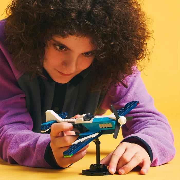LEGO Creator 31160 3-en-1 Aéronef : l'avion de course - Jeu de construction des 7 ans