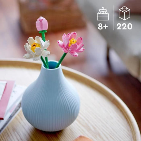 LEGO 40647 Creator Les Fleurs de Lotus - Kit de Construction pour Filles et Garçons - Des 8 Ans - Botanicals collection