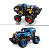 LEGO Technic 42219 Monster Jam Grave Digger - Feu et Glace - Jeu de Construction des 7 ans