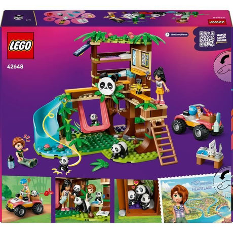 LEGO Friends 42648 Le Sanctuaire des Pandas - Jeu de Construction des 7 Ans