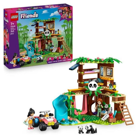 LEGO Friends 42648 Le Sanctuaire des Pandas - Jeu de Construction des 7 Ans