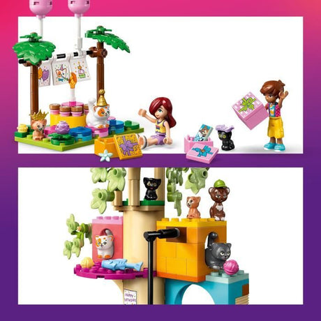 LEGO Friends 42666 La Fete d'Anniversaire et l'Arbre a Chats - Jeu des 6 ans