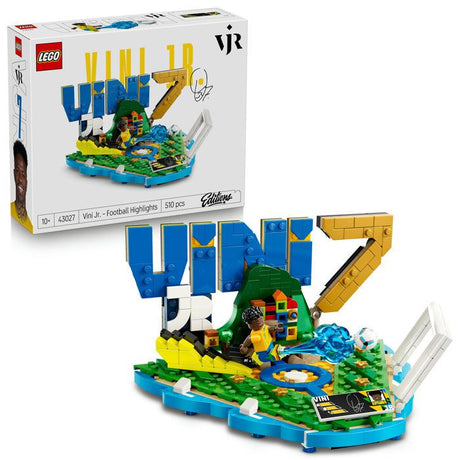 LEGO Editions 43027 Vinicius Jr. – Best Of - Jeu 10 ans - Décoration de Chambre d'Enfant