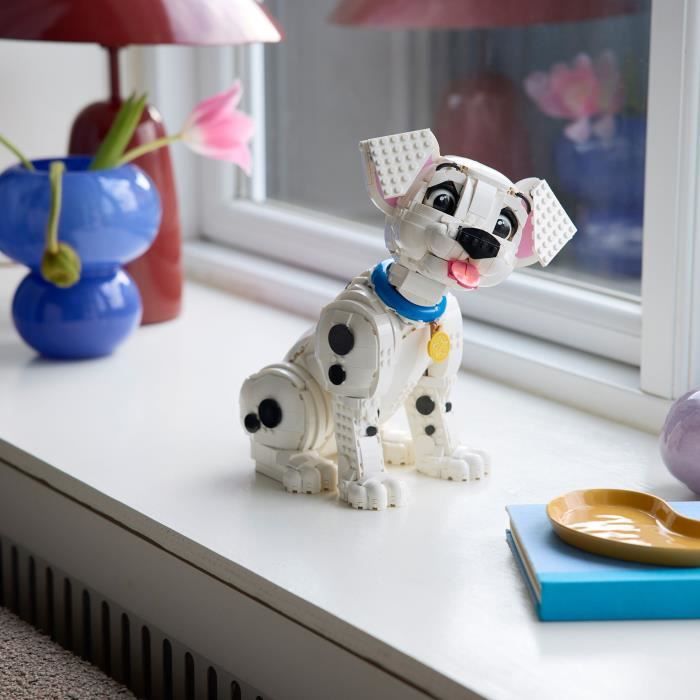 LEGO | Disney 43269 Le Chiot des 101 Dalmatiens - Set de Construction Adulte avec Chien